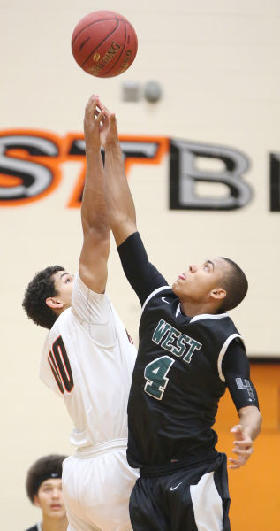 West at East High basketball